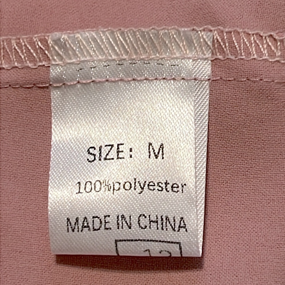 Elegant Pink Women's Dress Medium - Picture 9 of 9